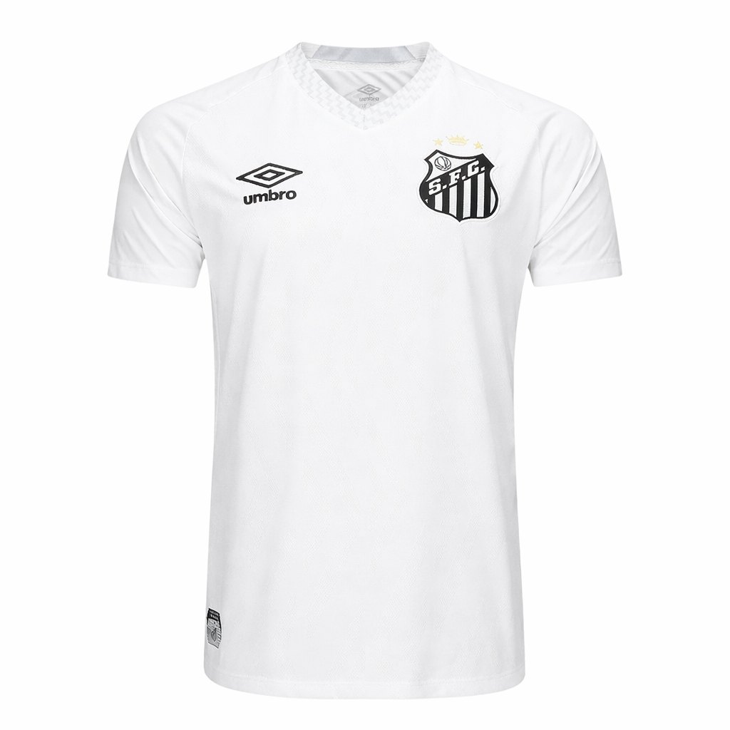Camisa Santos Umbro I Torcedor 25/26 Neymar N° 10 Masculina